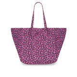 Jetzt im Löffelhase erhältlich: ROSE IN APRIL Einkaufstasche, Handtasche Damen, Tasche, Strandtasche, Shopper, Strandtasche, Damentasche  «leo orchidee», 34x50x62cm