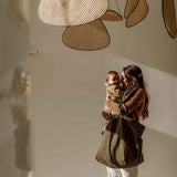 Jetzt im Löffelhase erhältlich: ROSE IN APRIL Einkaufstasche, Handtasche Damen, Tasche, Strandtasche, Shopper, Strandtasche, Damentasche  «leo olive», 34x50x62cm