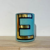 Jetzt im Löffelhase erhältlich: Deko-Glas mit Buchstabe | E