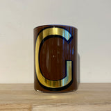 Jetzt im Löffelhase erhältlich: Deko-Glas mit Buchstabe | G