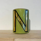 Jetzt im Löffelhase erhältlich: Deko-Glas mit Buchstabe | D