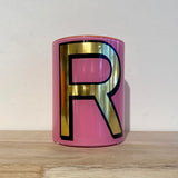 Jetzt im Löffelhase erhältlich: Deko-Glas mit Buchstabe | R