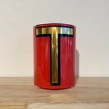 Jetzt im Löffelhase erhältlich: Deko-Glas mit Buchstabe | T