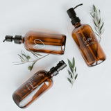 Jetzt im Löffelhase erhältlich: EULENSCHNITT Seifenspender «Spülmittel» | Braun