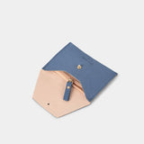 Jetzt im Löffelhase erhältlich: ANN KURZ| Portemonnaie | Mika | Westernleder | blue - Innenansicht