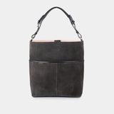 Jetzt im Löffelhase erhältlich: ANN KURZ| Ledertasche | Nuria | Suede | Anthrazit