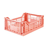 Jetzt im Löffelhase erhältlich: AY KASA Stapelbox | Midi in der Farbe salmon