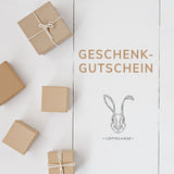 Löffelhase Geschenkgutschein