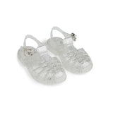 Jetzt im Löffelhase erhältlich: LIEWOOD Bade-Sandale «Bre» | Glitter Silver