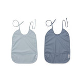 Jetz im Löffelhase erhältlich: LIEWOOD Lätzchen «Lai Bib» | 2er Pack Blau Mix
