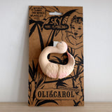 Jetzt im Löffelhase erhältlich: OLI&CAROL Natural Rubber Teether «Fruits&Veggies» | Flamingo