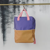 Löffelhase STICKY LEMON Rucksack «Colorblocking» | Violett - Gold