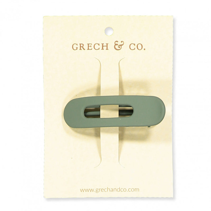 Jetzt im Löffelhase erhältlich: GRECH & CO Haarspange | 1 Clip, Farn