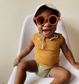 Jetzt im Löffelhase erhältlich: GRECH & CO Sonnenbrille | Für Kinder & Babies in Spice - herrlich zu jedem Hautton
