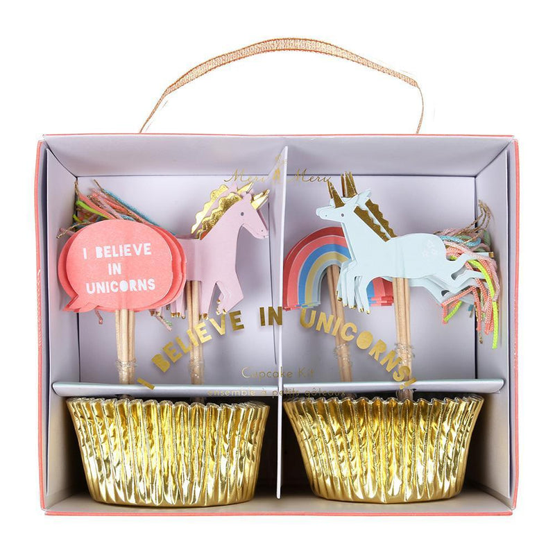 Jetzt im Löffelhase erhältlich: MERI MERI Cupcake-Set | «Einhorn»