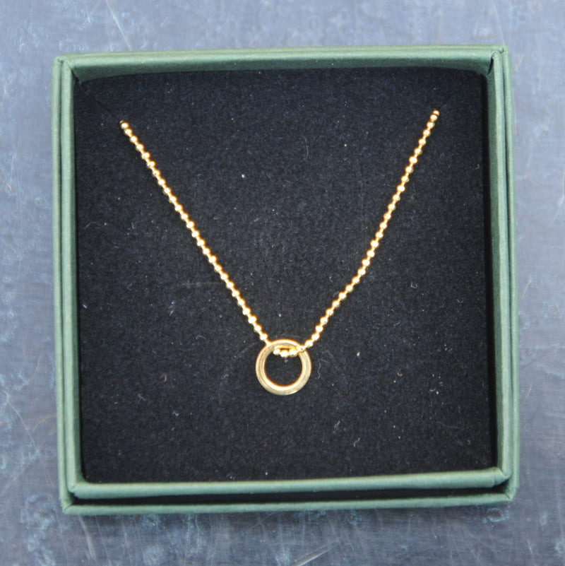 Jetzt im Löffelhase erhältlich: ALL THINGS WE LIKE Halskette «Ring» | Gold