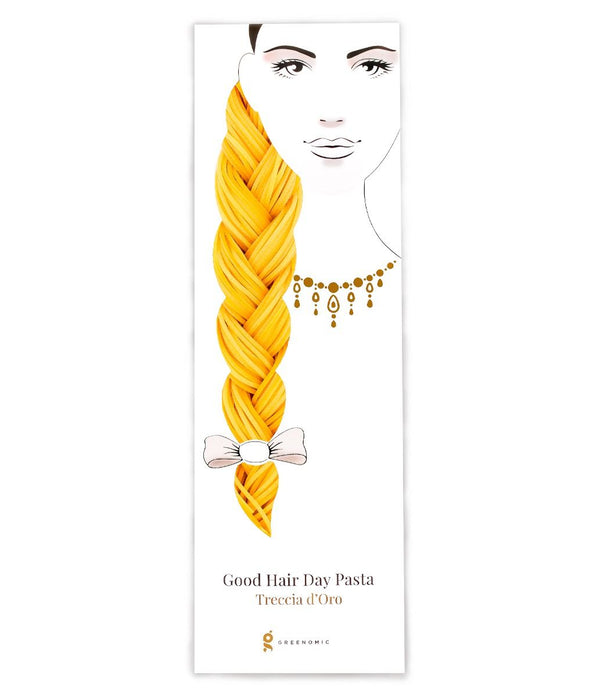 Jetzt im Löffelhase erhältlich: GREENOMIC Good Hair Day Pasta «Treccia d'Oro»