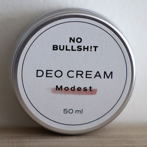 Jetzt im Löffelhase erhältlich: NO BULLSH!T Deo Cream «modest»