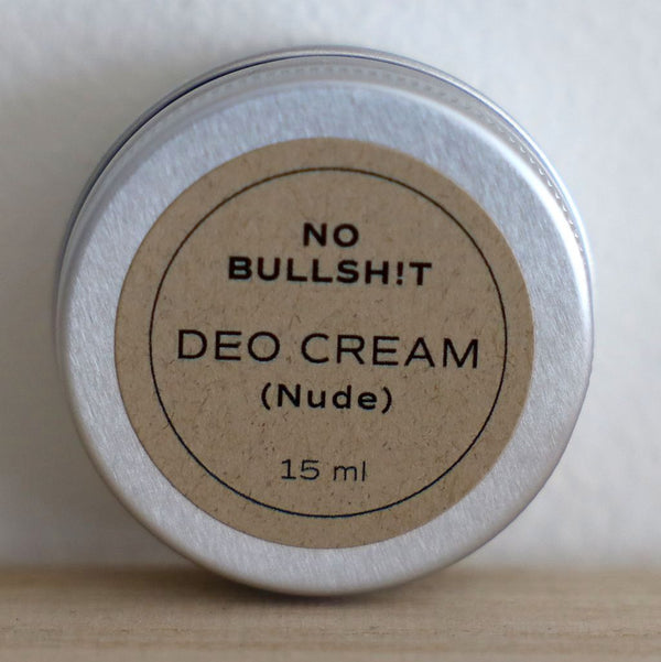 Jetzt im Löffelhase erhältlich: NO BULLSH!T Deo Cream «Nude»  | 15 ml