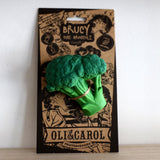 Jetzt im Löffelhase erhältlich: OLI&CAROL Natural Rubber Teether «Fruits&Veggies» | Broccoli